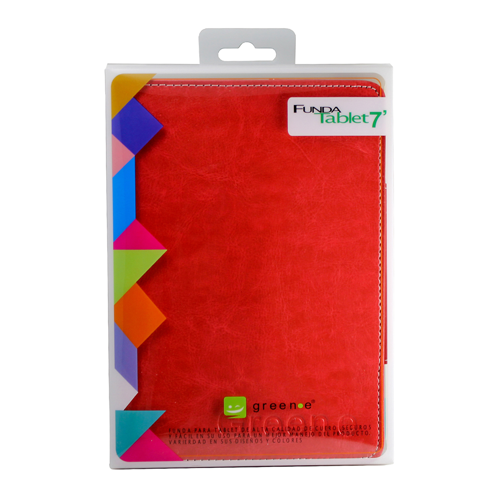 Funda Tablet 7 pulgadas Roja