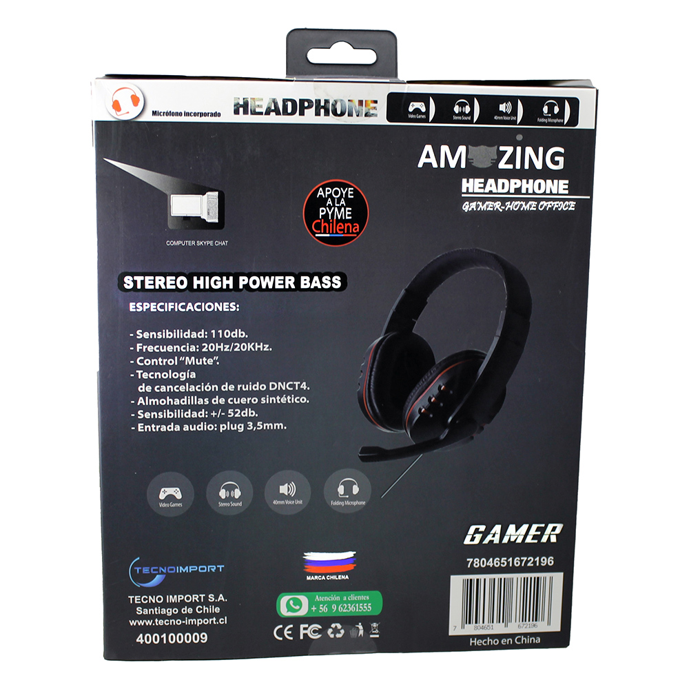Audifono Gamer