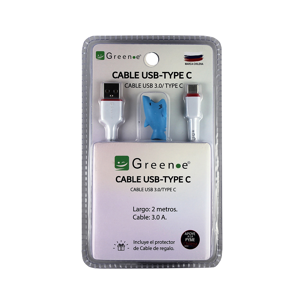 Cable USB a Tipo C / 2 Mts
