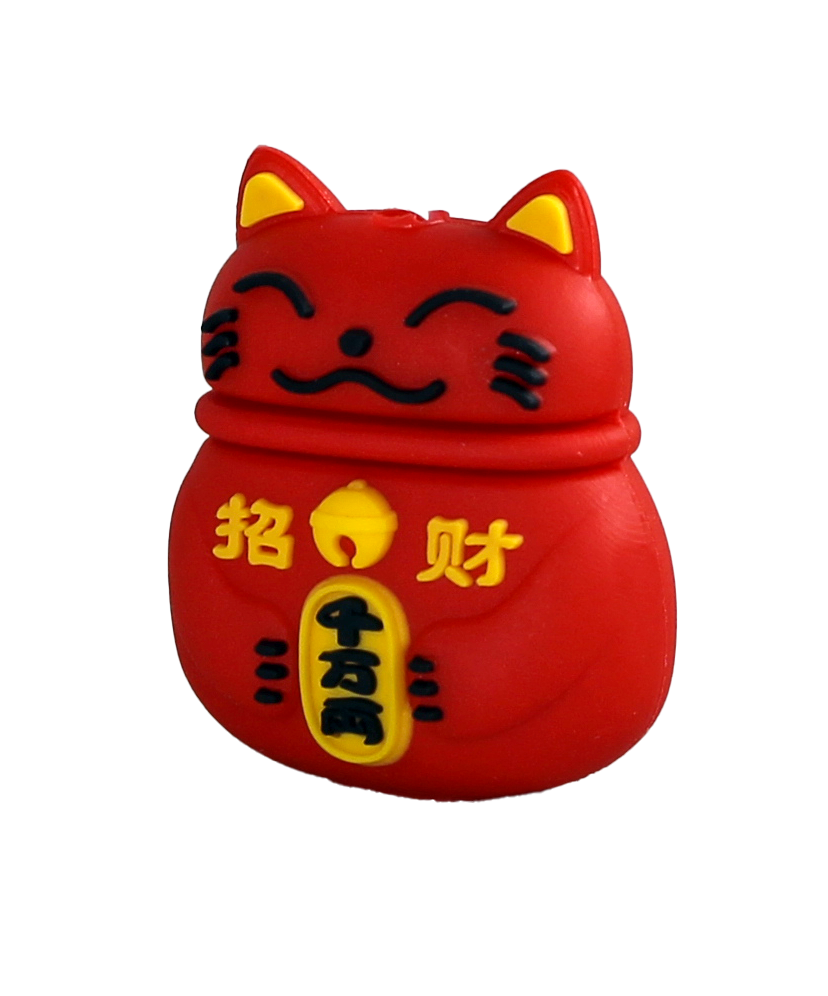 Protector Cable gato rojo