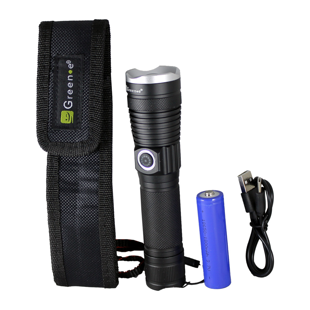 Linterna Led Recargable 500 L&uacute;menes