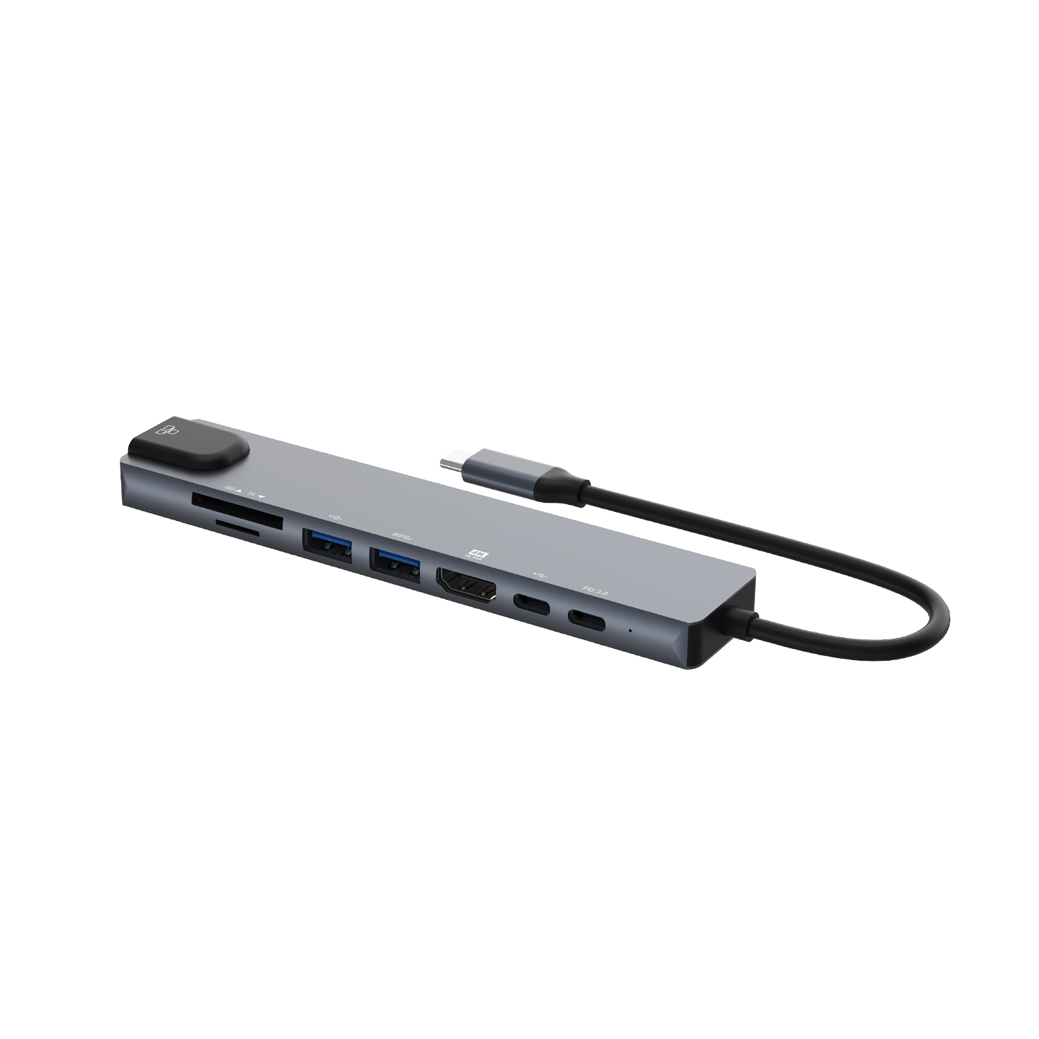 Adaptador Multiple HUB USB Tipo C