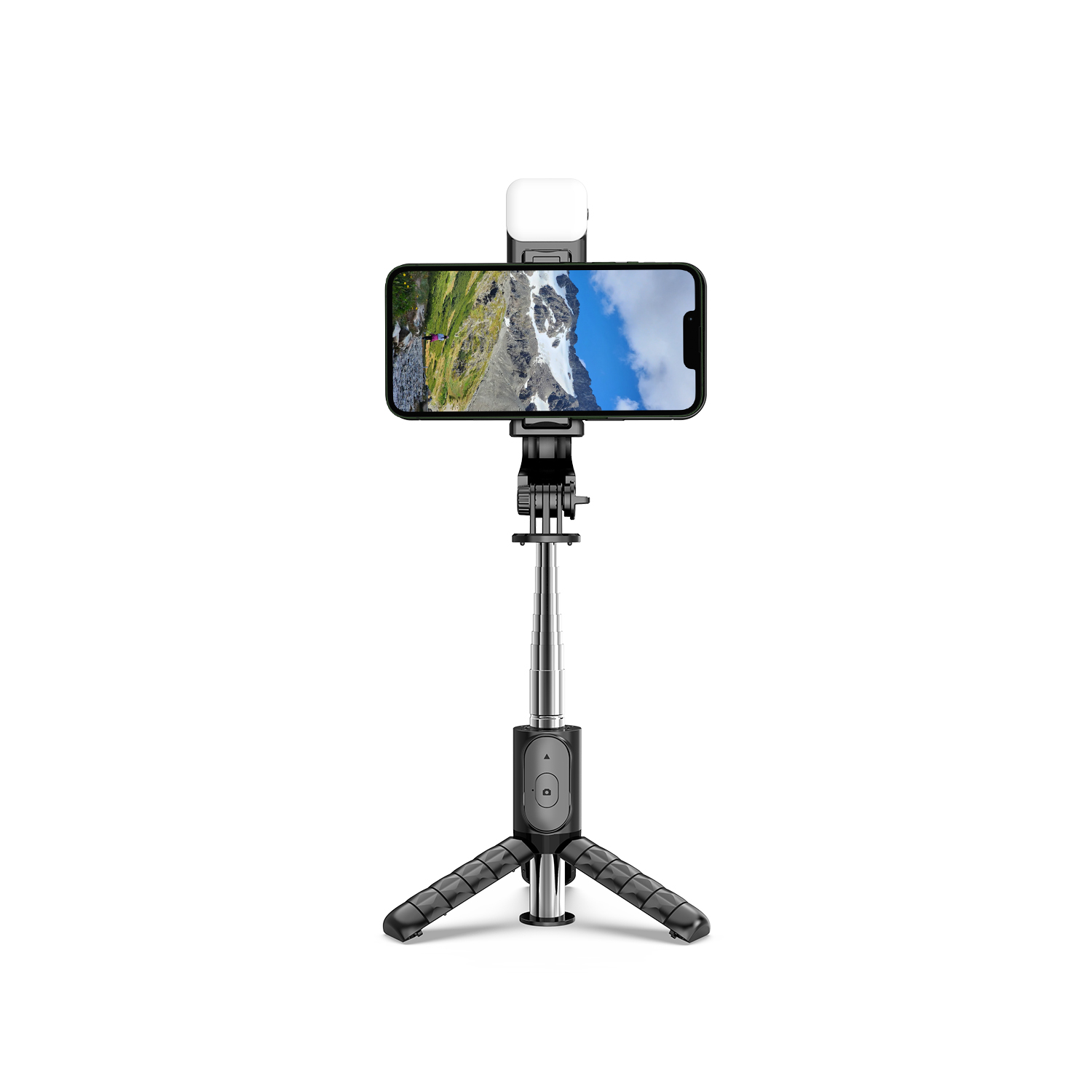Bast&oacute;n Selfie Tr&iacute;pode con Luz led Q11s