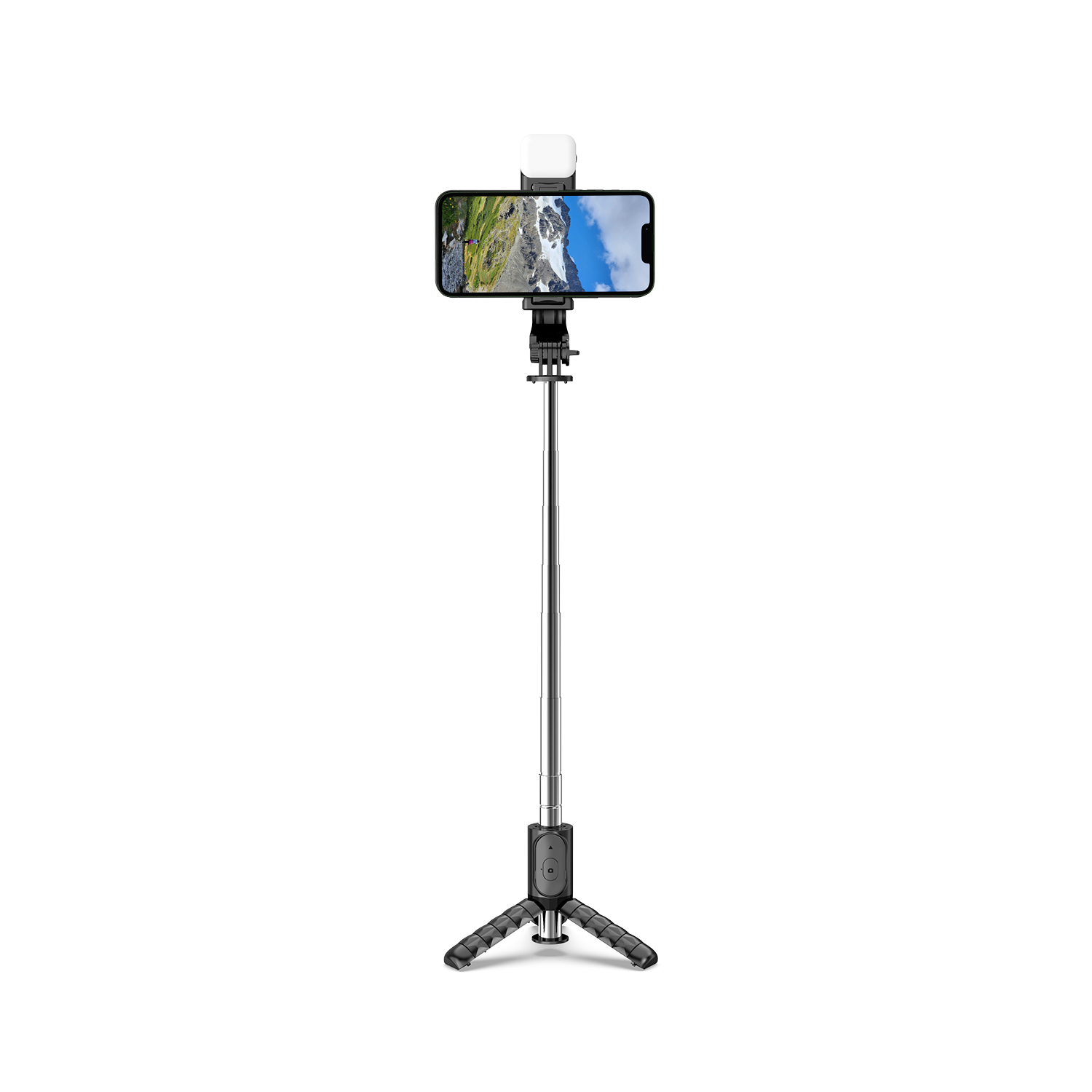 Bast&oacute;n Selfie Tr&iacute;pode con Luz led Q11s