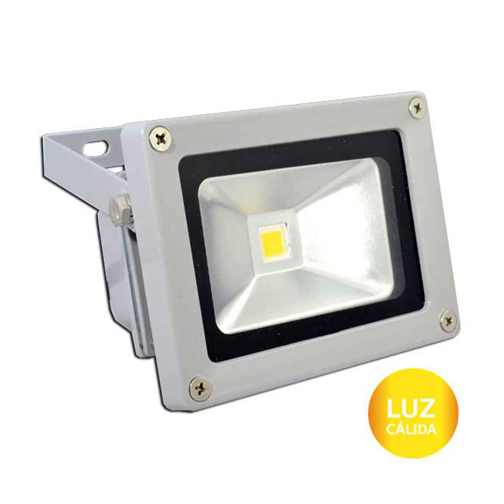 Foco Exterior Led 20w Luz C&aacute;lida