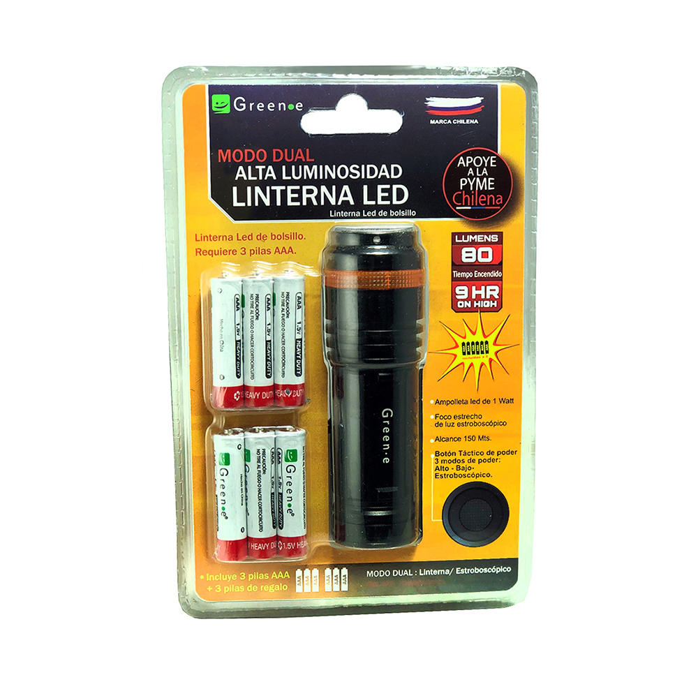 Linterna Led Command 80 L&uacute;menes