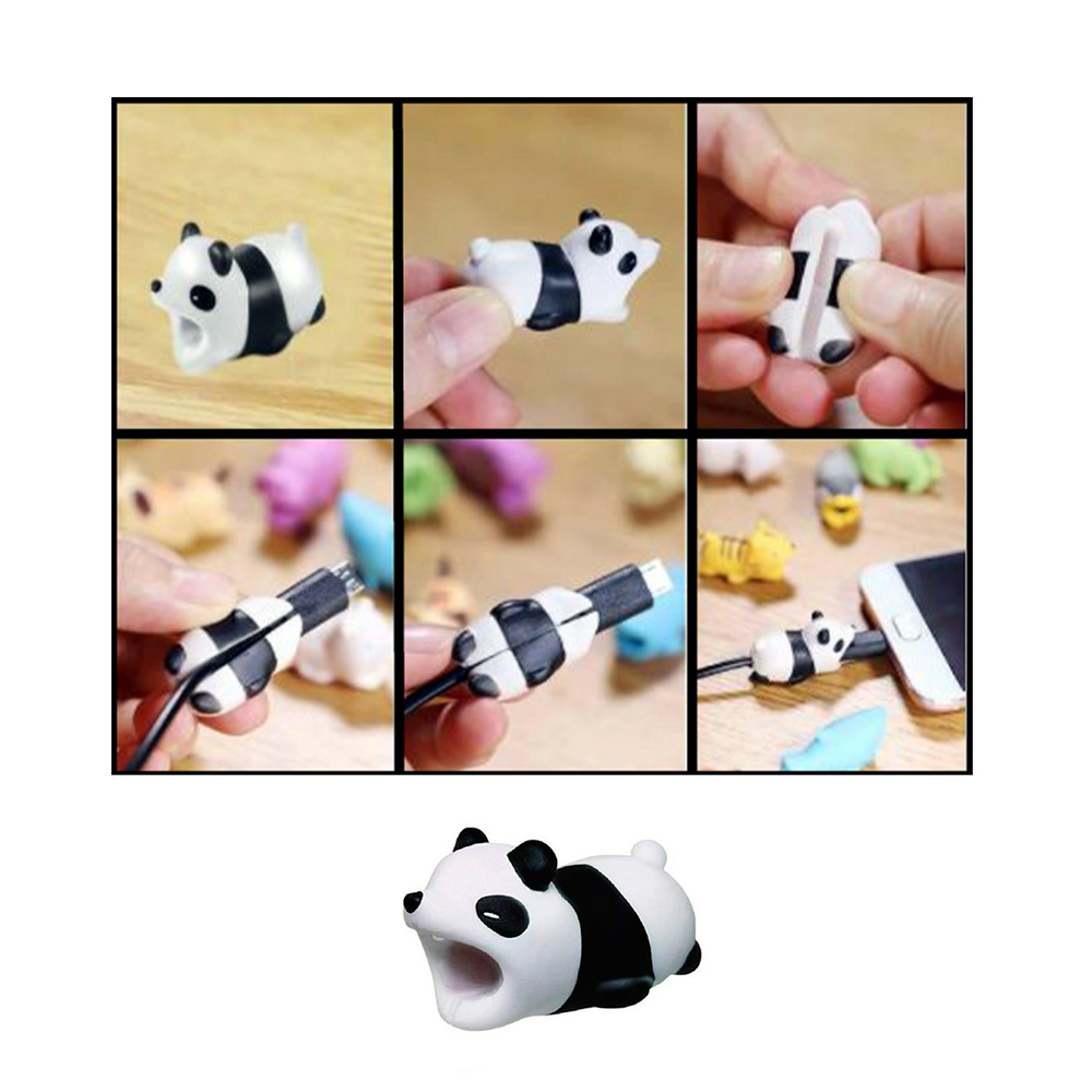 Protector Cable oso panda